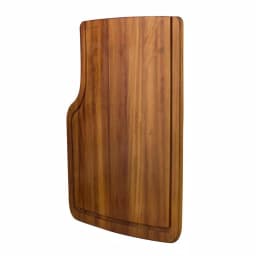 ALFI BRAND Iroko Wood Cutting Board - Large Rectangular Butcher Block for Chopping and Serving thumbnail 2