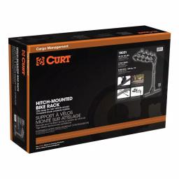 CURT Towable Extendable Hitch-Mounted Bike Rack, 2" Shank, 2,000 lbs. Capacity, 2 or 4 Bikes thumbnail 7