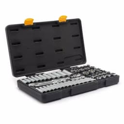GearWrench 56-Piece 3/8 in. 120XP SAE/Metric Standard and Deep Mechanics Tool Set thumbnail 3