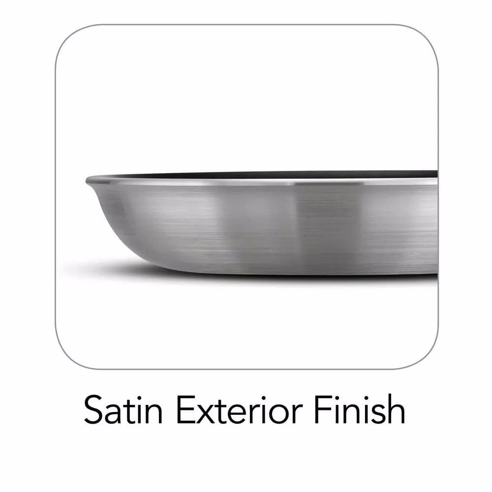 Tramontina Trammontina Professional Fusion 8 in. Aluminum Nonstick Frying Pan, Satin Silver