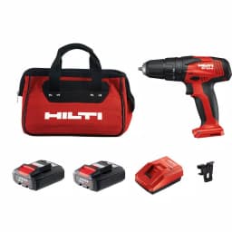 Hilti SF 2H-A 12V Cordless Hammer Drill Driver Kit with 2 Batteries, Charger, and Bag thumbnail 1