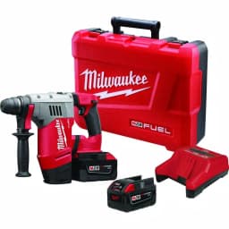 Milwaukee M28 FUEL 28V SDS Plus 1-1/8 in. Rotary Hammer with HAMMERVAC Dust Extractor Kit thumbnail 2