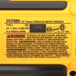 DEWALT 20V MAX Cordless 1/2 in. High Torque Impact Wrench with Detent Pin (Tool-Only) thumbnail 7