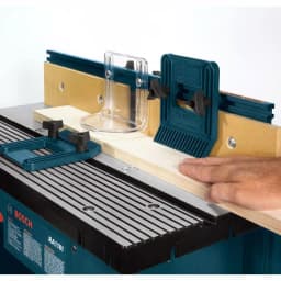 Bosch 27 in. x 18 in. Aluminum Top Benchtop Router Table with 2-1/2 in. Vacuum Port thumbnail 13