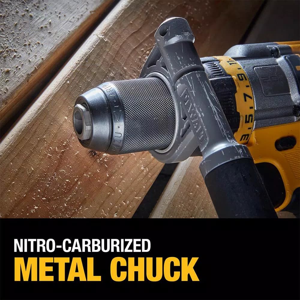 DEWALT 20V MAX Brushless Hammer Drill and Impact Driver Combo Kit with FLEXVOLT Advantage