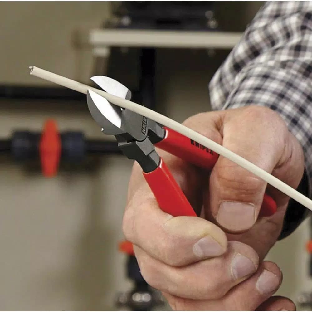 KNIPEX Diagonal Flush Cutter Set (2-Piece) for Plastics and Soft Metals