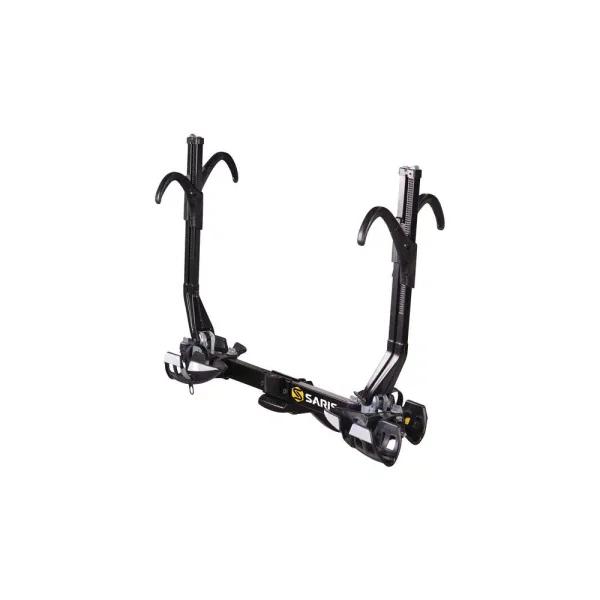 SARIS Superclamp 2-Bike Tray Hitch Bike Rack, 70 lbs Capacity, Black