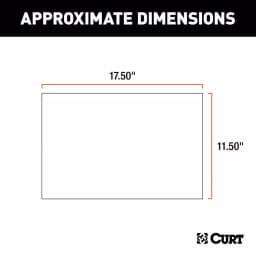 CURT Tow Pouch for Ball Mounts and Trailer Accessories, 17.5" x 11.5" thumbnail 5