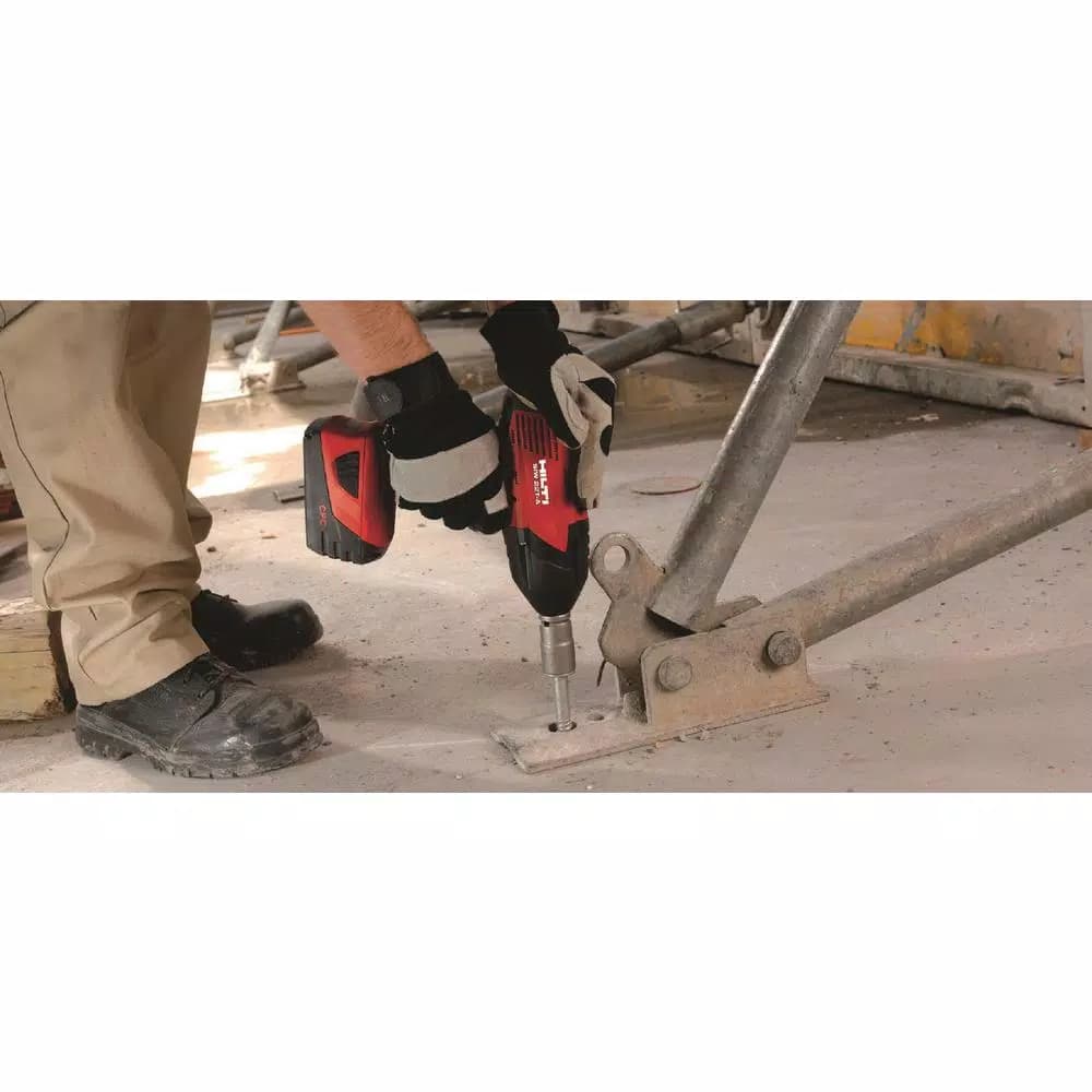 Hilti SIW 22V 3/8 in. Cordless Brushless Compact Impact Wrench Kit with (2) 4 Ah Batteries, Charger, and Bag