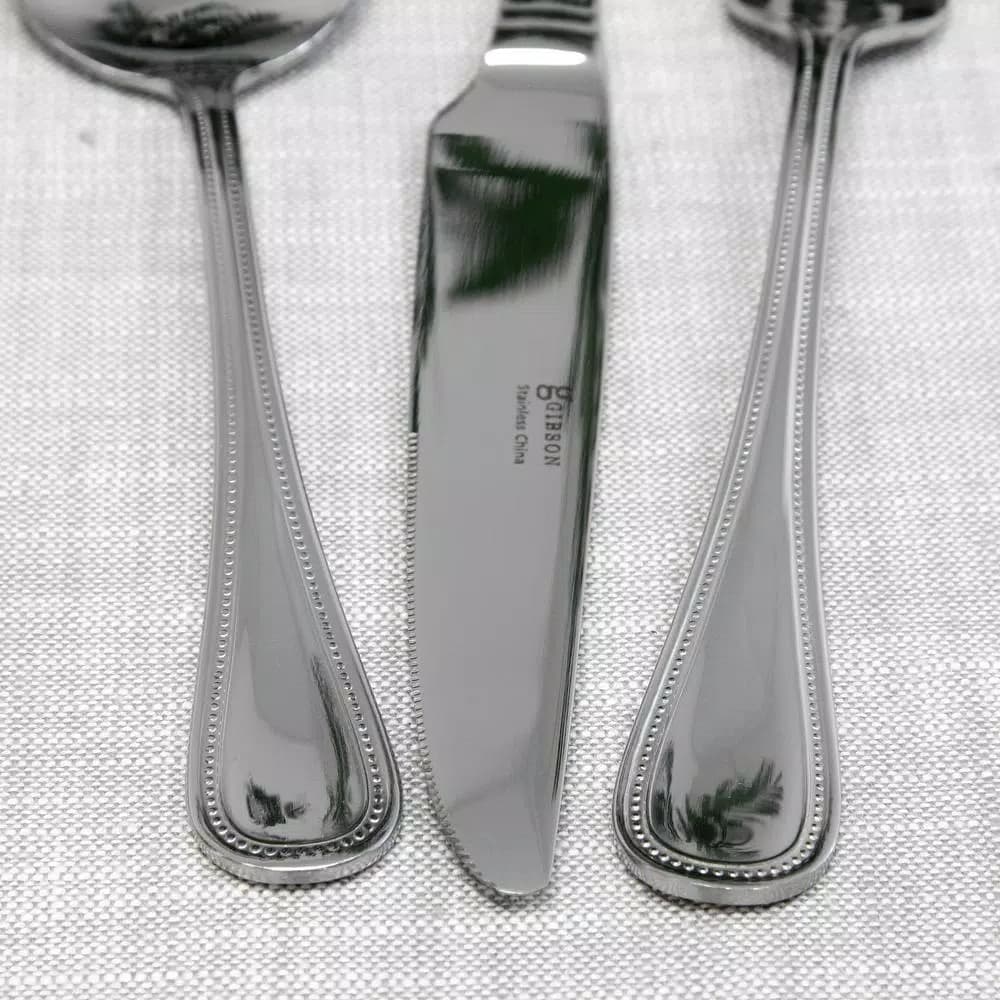 Gibson Home Graylyn 20-Piece Stainless Steel Flatware Set, Service for 4