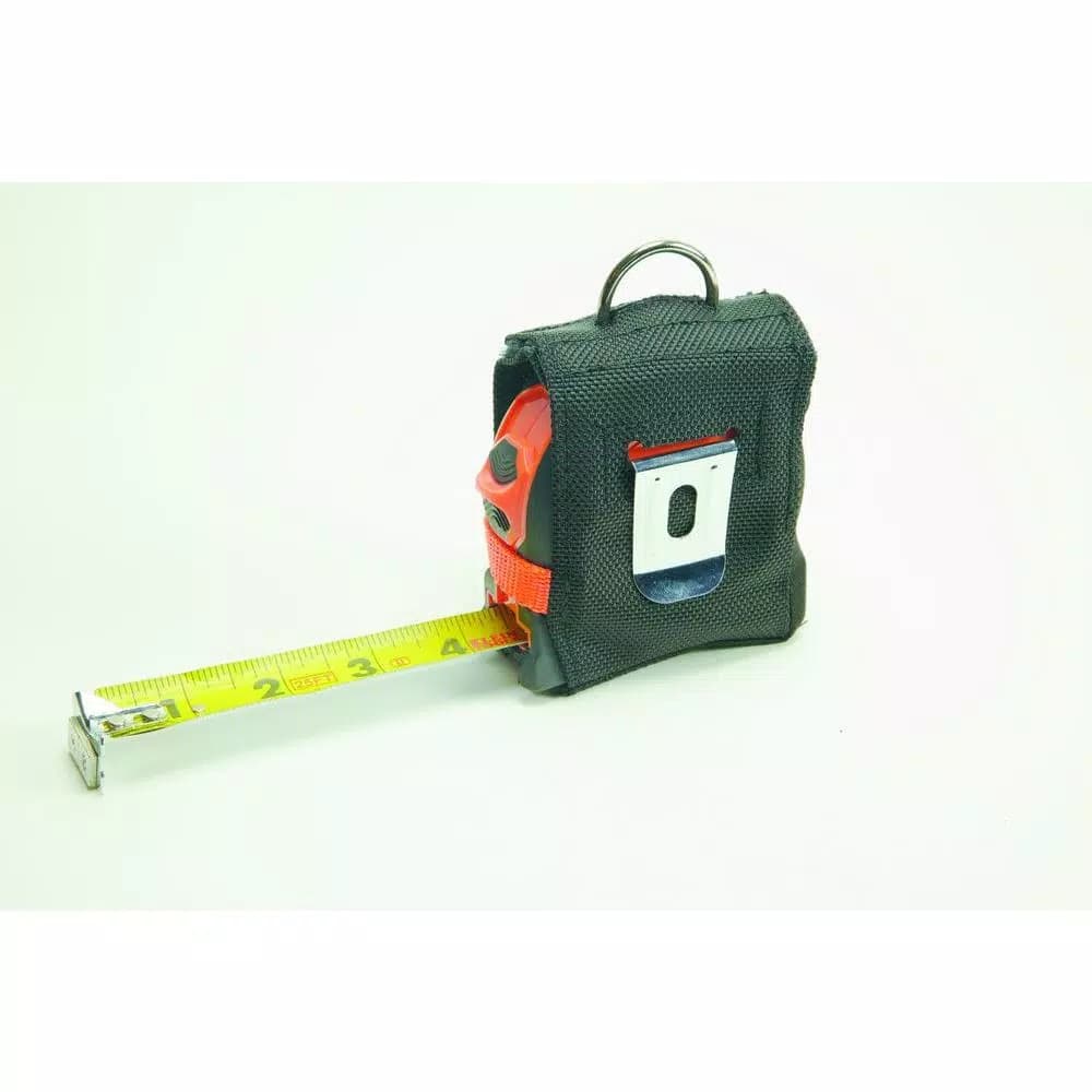 Klein Tools Tape Measure Holder with Tether Ring and Elastic Bottom Pouch