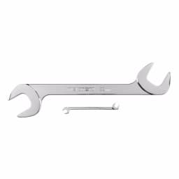 TEKTON 22-Piece Metric Angle Head Open End Wrench Set, 6 mm to 32 mm thumbnail 3