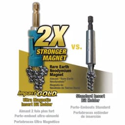 Makita Impact GOLD Ultra-Magnetic Torsion Insert Bit Holder thumbnail 2