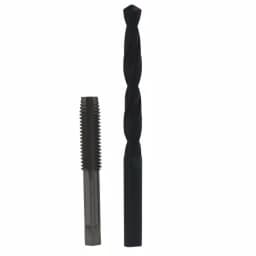 Drill America 1/4 in. -20 High Speed Steel Tap and #7 Drill Bit Set (2-Piece) thumbnail 1