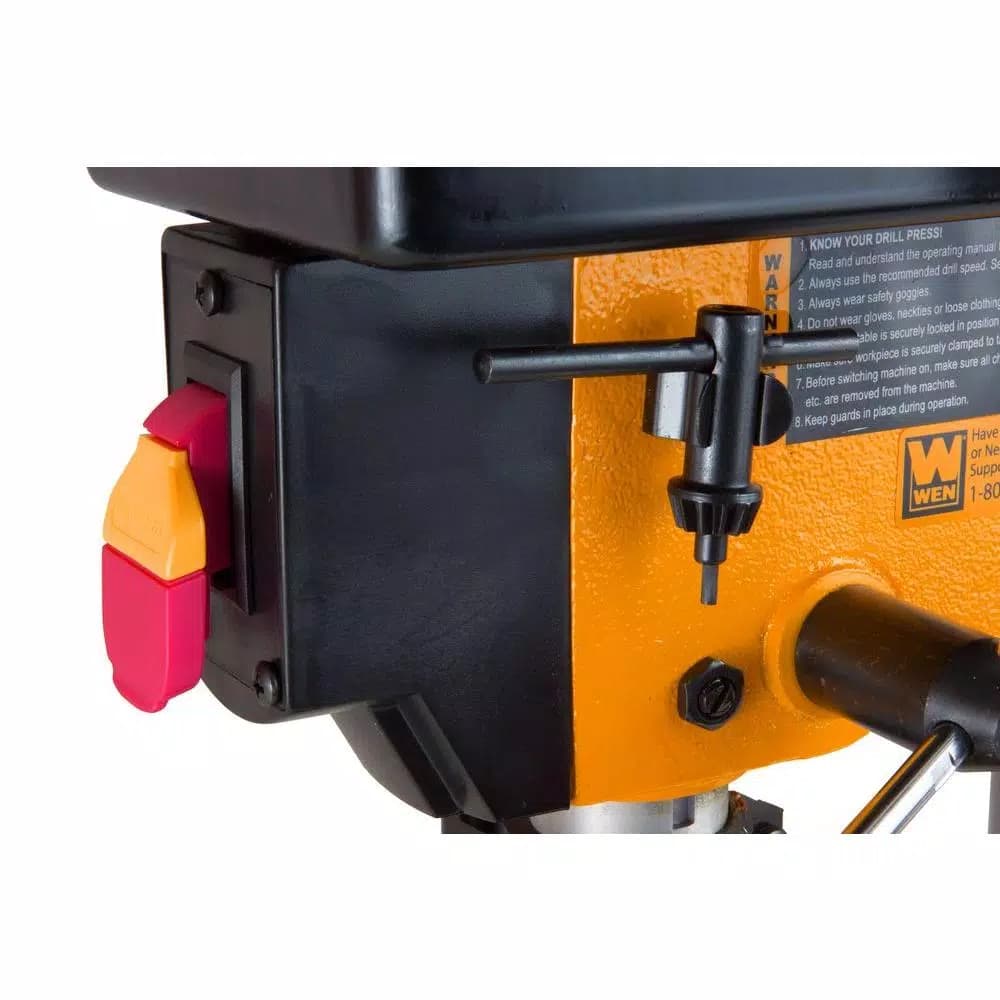 WEN 8 in. 5-Speed Drill Press with 1/2 in. Chuck and 1/3 HP Induction Motor