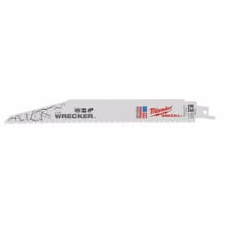 Milwaukee WRECKER 9 in. 7/11 TPI Multi-Material Demolition Reciprocating Saw Blades, 5 Pack thumbnail 3