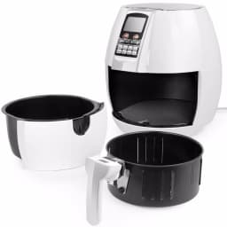 Ensue 3.7 Qt. White Digital Air Fryer with 8 Smart Programs and Rapid Air Technology thumbnail 4
