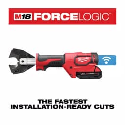 Milwaukee M18 FORCE LOGIC Cordless Cable Cutter Kit with 750 MCM Jaws, 2.0 Ah Battery & Charger thumbnail 6