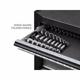 TEKTON 8-Tool Store-and-Go Stubby Wrench Keeper, Low Profile Toolbox Organizer, Black thumbnail 10