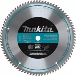 Makita 10 in. Dual Slide Compound Miter Saw Bundle with 80T Micro-Polished Blade thumbnail 14