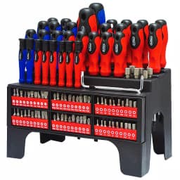 Best Value 101-Piece Screwdriver and Bit Set with Chrome Vanadium Steel Tools and Magnetic Tips thumbnail 5