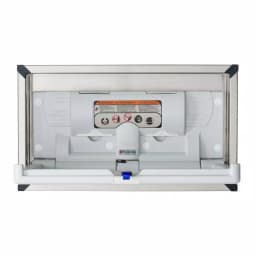 Foundations Horizontal Recessed Baby Changing Station with Stainless Steel Frame thumbnail 2
