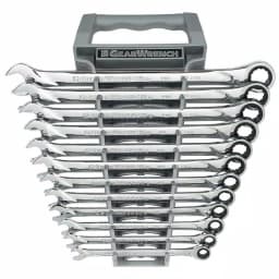 GearWrench 12-Piece Metric XL Combination Ratcheting Wrench Set thumbnail 1