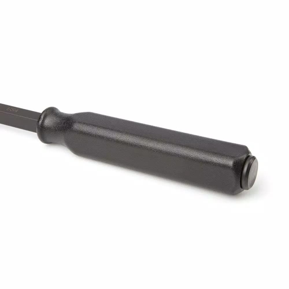 TEKTON 25 in. Angled Tip Pry Bar with Steel Striking Cap