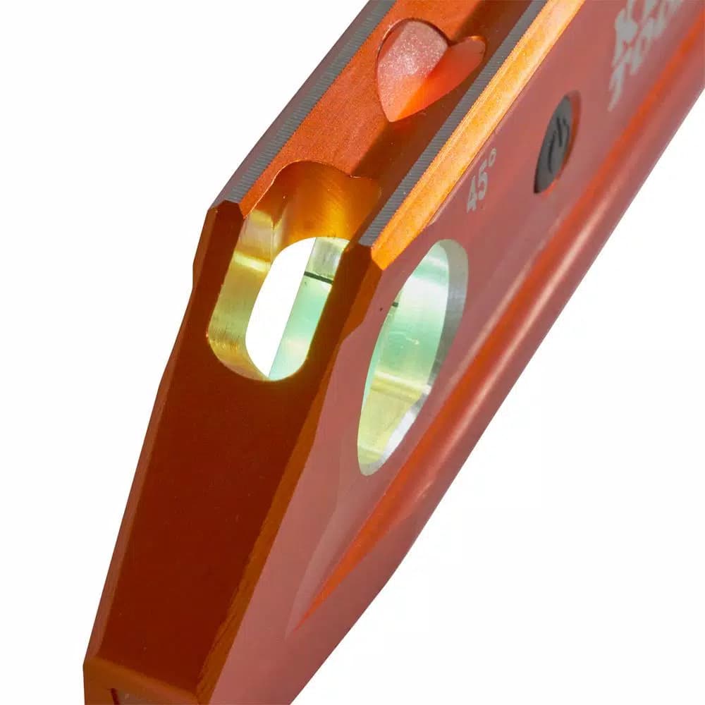 Klein Tools 9 in. Lighted Rare Earth Magnet Torpedo Billet Aluminum Level