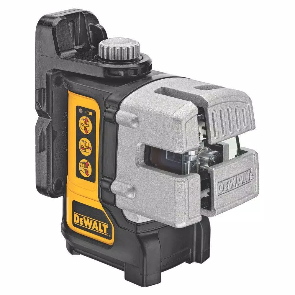 DEWALT DW089K 3-Beam Red Self-Leveling Cross Line Laser Level with Case