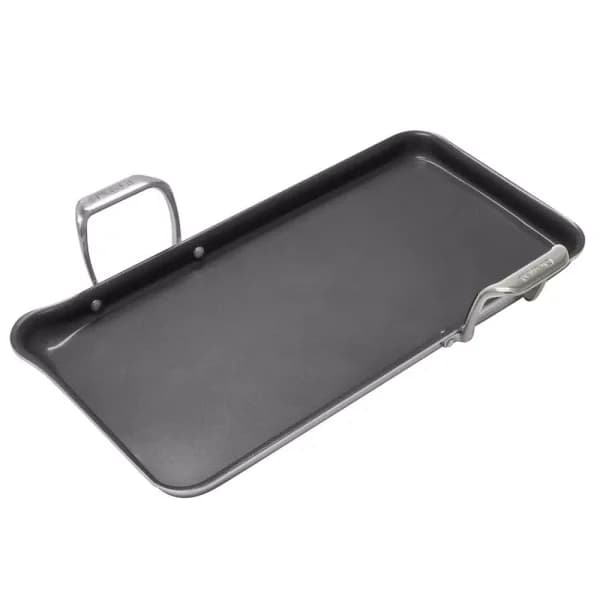 Chantal 21 Supreme 19 in. Ceramic Nonstick Tri-Ply Stainless Steel Griddle