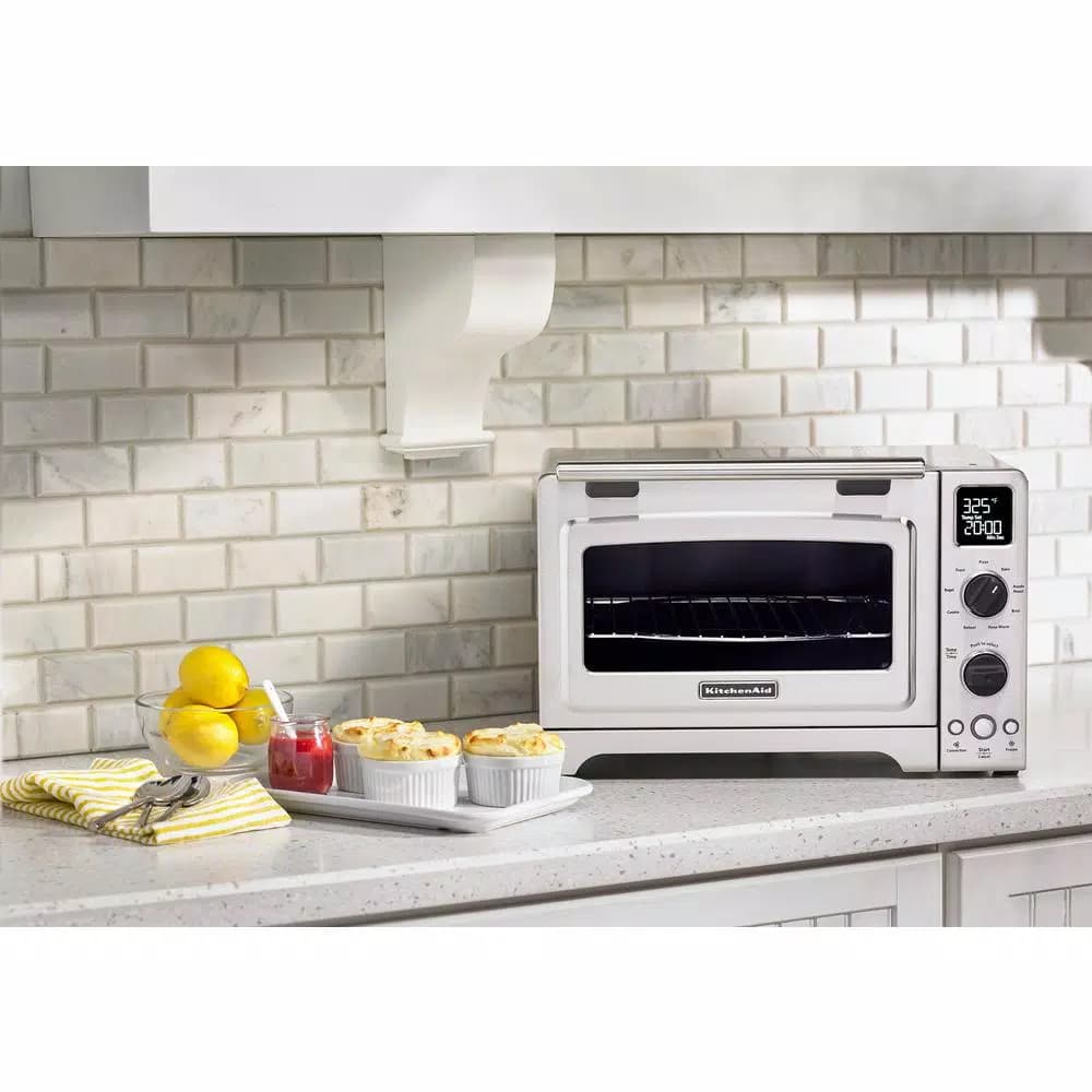 KitchenAid KCO273SS 1800W 6-Slice Convection Toaster Oven, Stainless Steel