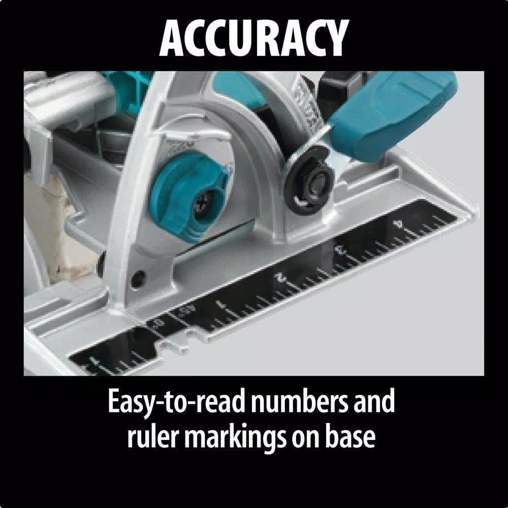 Makita 5007MG 7-1/4 in. 15 Amp Corded Magnesium Circular Saw with LED Light and Hard Case