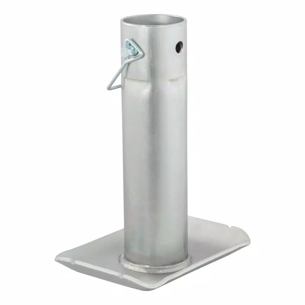 CURT Pin-On Jack Foot for 2" Tube, 2,000 lbs. Capacity, 8-1/2" Height