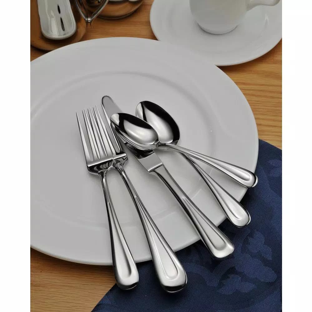 Oneida Acclivity Iced 18/0 Stainless Steel Tea Spoons, Set of 12