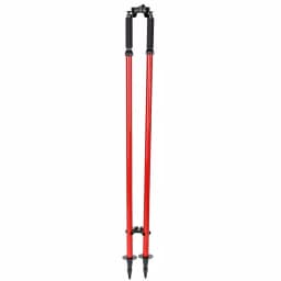 AdirPro Aluminum Prism Pole Bipod, Red - Quick Lever Locking Tripod Accessory thumbnail 2