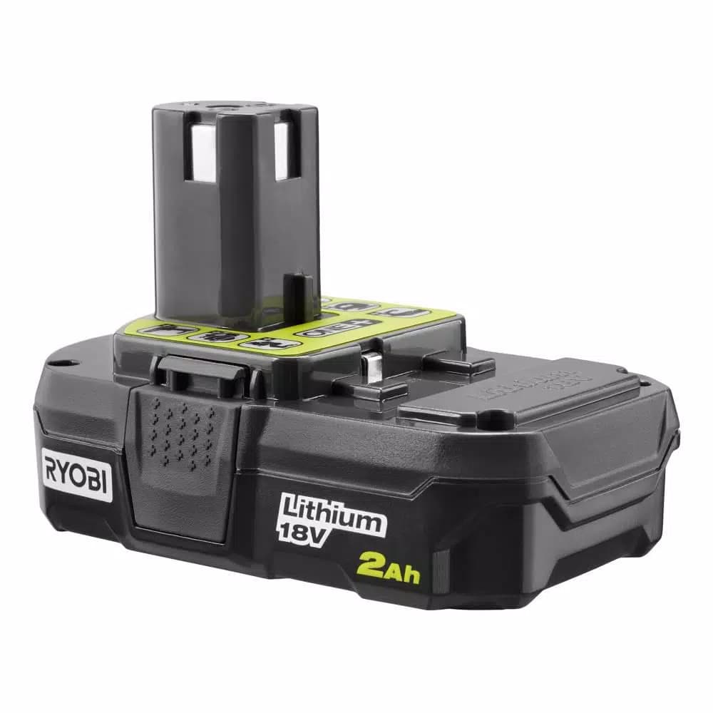 RYOBI 18V ONE+ 2.0 Ah Compact Lithium-Ion Battery
