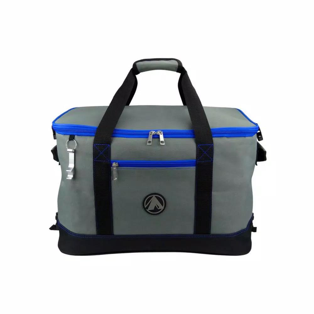 GigaTent 30-Can Collapsible Folding Cooler Backpack with Multi-Function Camping Stool