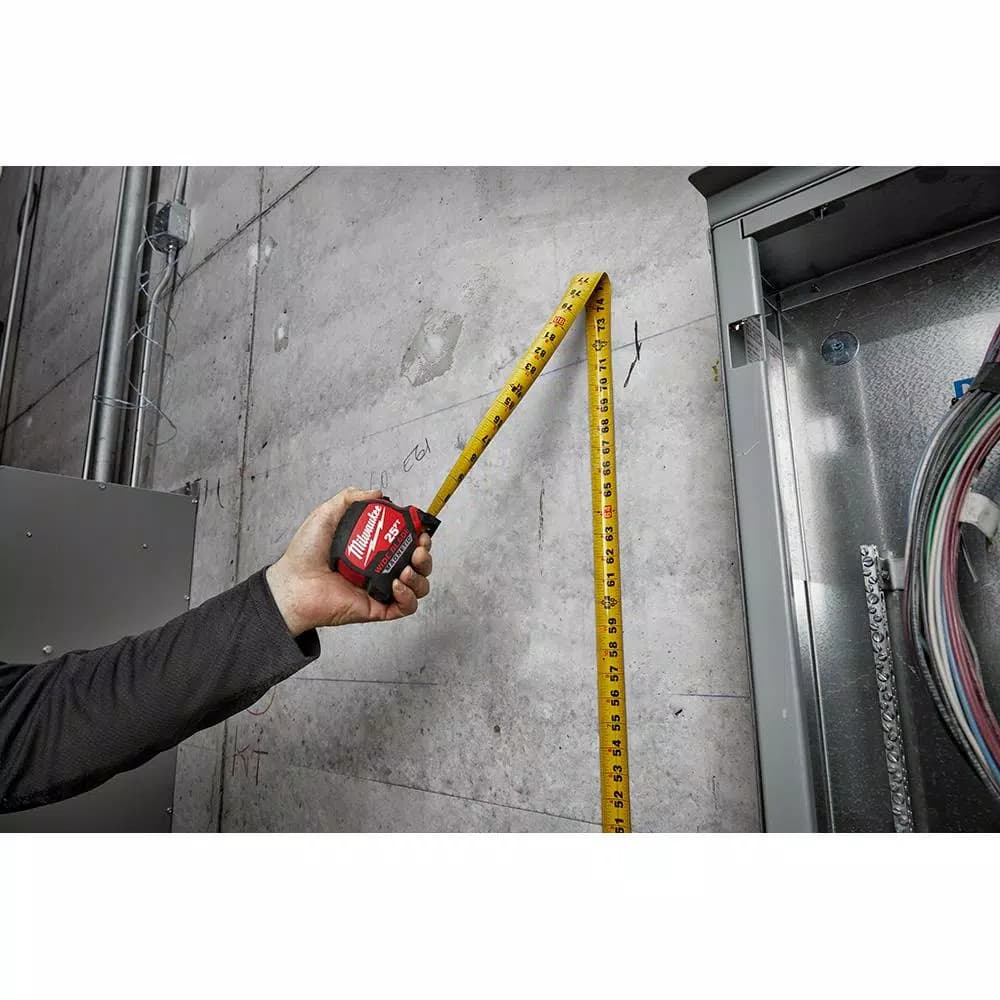 Milwaukee 16 ft. Wide Blade Magnetic Tape Measure with 17 ft. Reach