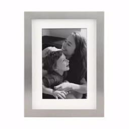 Stonebriar Collection Silver Metal Shadow Box Picture Frame Set, 5-Piece Gallery Wall Decor with White Mats thumbnail 5