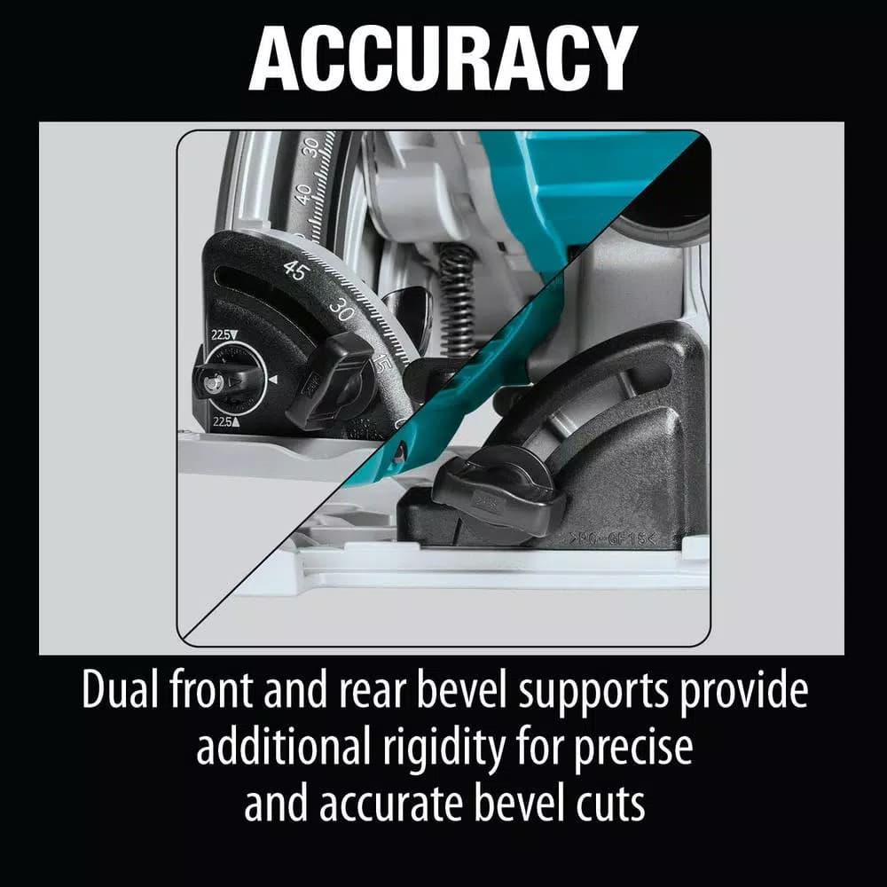 Makita 18V X2 LXT (36V) Brushless 6-1/2 in. Plunge Circular Saw with Bonus 56T Carbide Blade