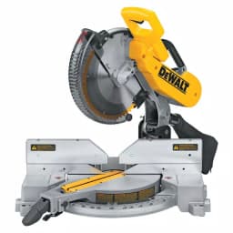 DEWALT 12 in. 15 Amp Double-Bevel Compound Miter Saw with Heavy-Duty Aluminum Stand thumbnail 9