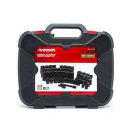 Husky 64-Piece 1/2 in. Drive SAE and Metric Impact Socket Set thumbnail 3