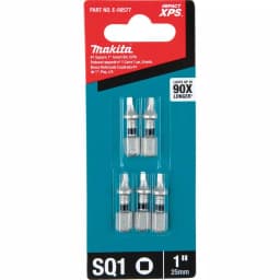 Makita ImpactXPS #1 Square 1 in. Insert Bits, 5-Pack thumbnail 3