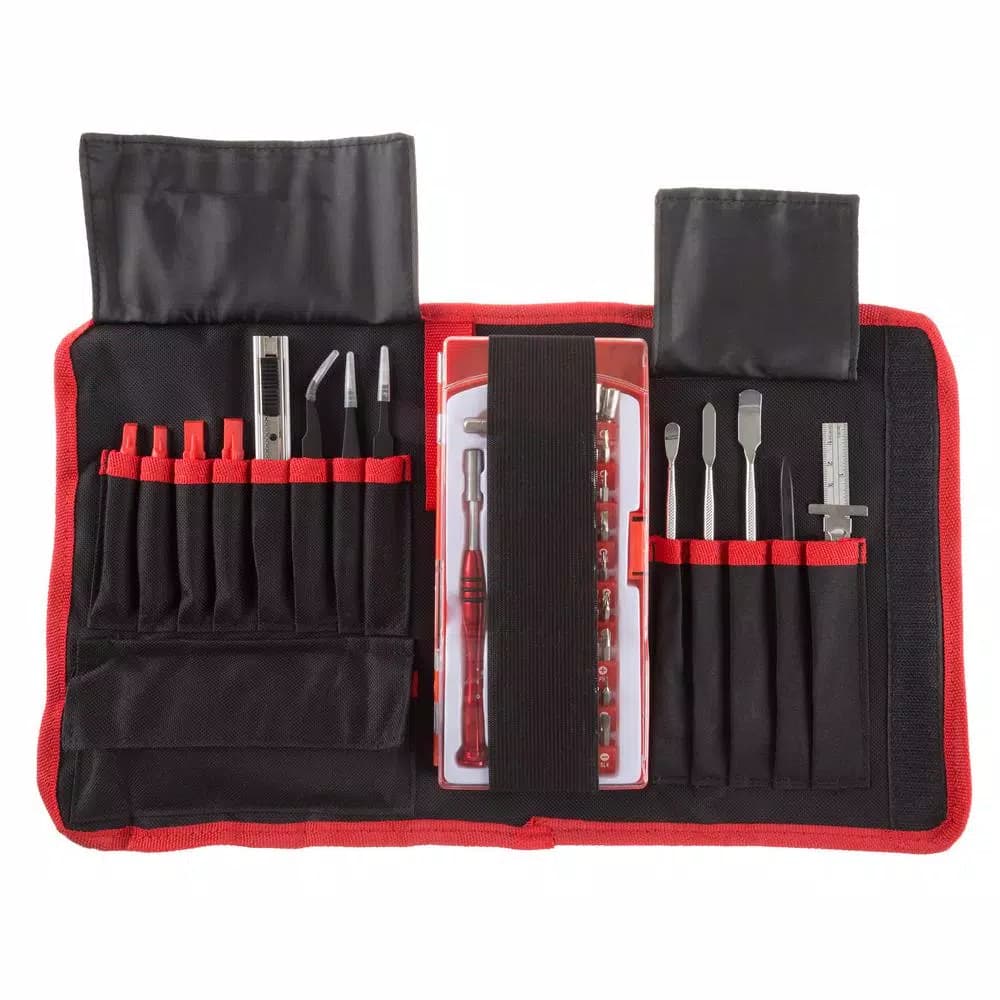 Stalwart 70-Piece Repair Tech Tool Kit Set with Precision Screwdrivers and Carrying Case