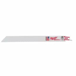 Milwaukee 9 in. 18 TPI Metal Cutting Reciprocating Saw Blades, 5-Pack thumbnail 3