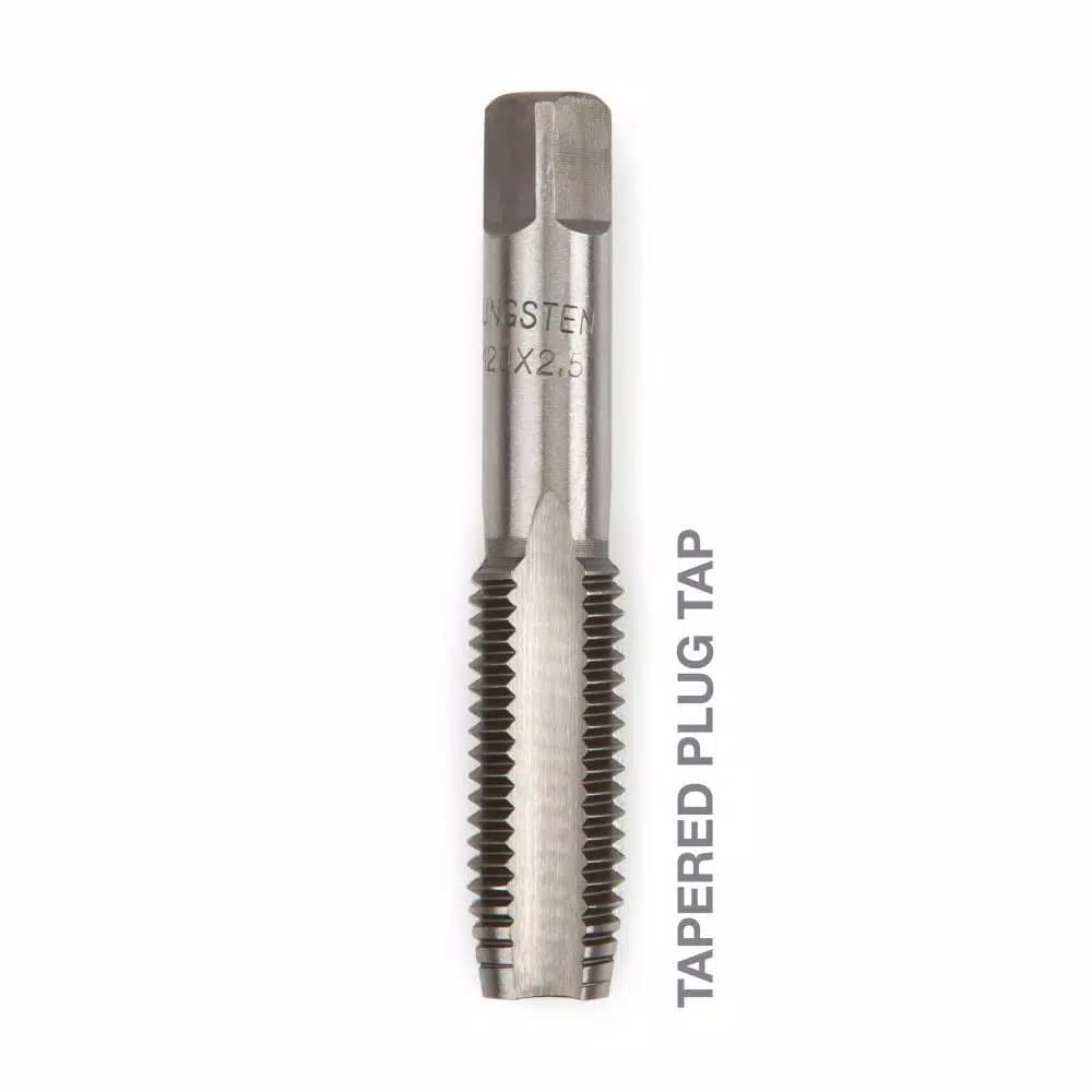 TEKTON 45-Piece Metric Tap and Die Set, Tungsten Alloy High Speed Steel
