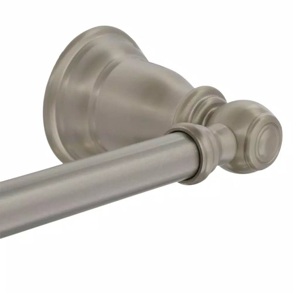 MOEN Kingsley 24 in. Single Towel Bar, Brushed Nickel