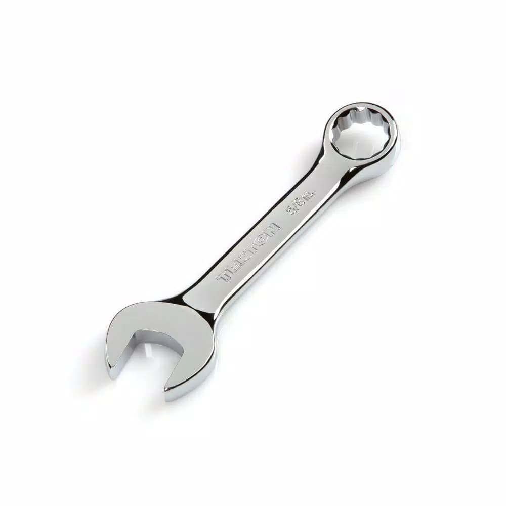 TEKTON 5/8 in. Stubby Combination Wrench, Chrome Vanadium Steel