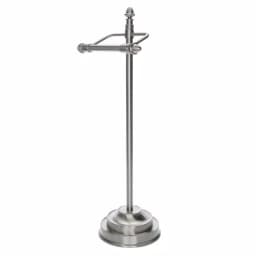 Moen Stockton Freestanding Pivoting Toilet Paper Holder, Brushed Nickel thumbnail 1